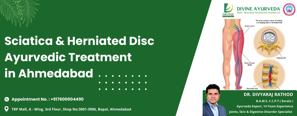 Sciatica & Herniated Dise Ayurvedic Treatment in Ahmedabad